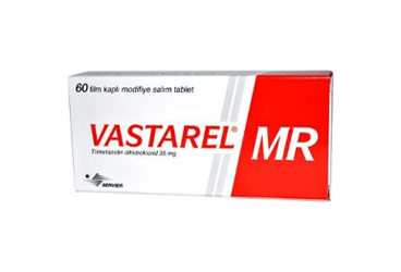 VASTAREL MR 35 mg 60 film kaplı tablet modifiye salım tablet kutu görseli