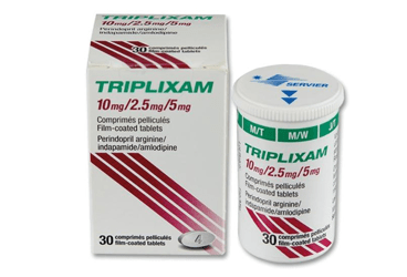 TRIPLIXAM 10/2.5/5 mg 30 film kaplı tablet kutu görseli
