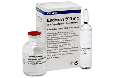 ENDOXAN 500 mg 1 flakon+eritici ampül kutu görseli
