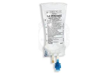%5 DEKSTROZ PVC 250 ml (setsiz) kutu görseli