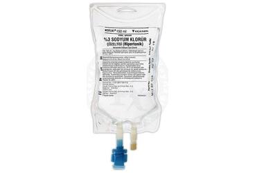 %3 Sodyum Klorür solüsyon PVC 150 ml(setli) kutu görseli