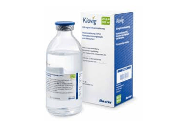 KIOVIG 5 gr/50 ml IV infüzyon için çözelti içeren flakon kutu görseli