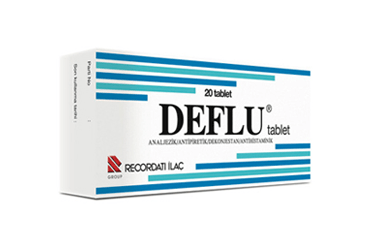 DEFLU 20 tablet {8699559010169} kutu görseli