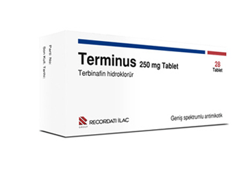 TERMINUS 250 mg 28 tablet {8699559010299} kutu görseli