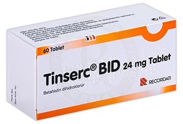 TINSERC BID 24 mg tablet (60 tablet) kutu görseli