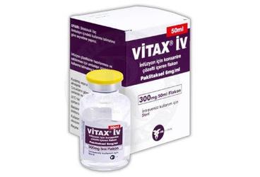 VITAX 300 mg/50 ml inf. için konsantre çöz. içeren 1 flakon kutu görseli