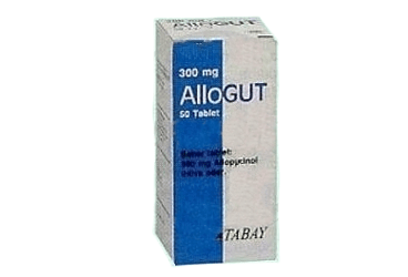 ALLOGUT 300 mg 50 tablet kutu görseli