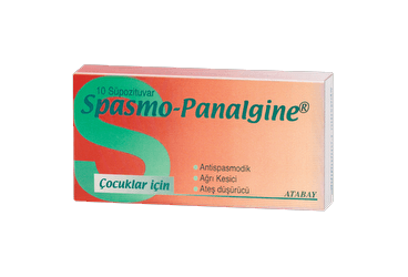 SPASMO-PANALGINE 125 mg 10 supozituar kutu görseli