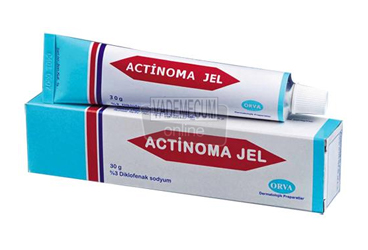 ACTINOMA 30 mg 30 gr jel kutu görseli