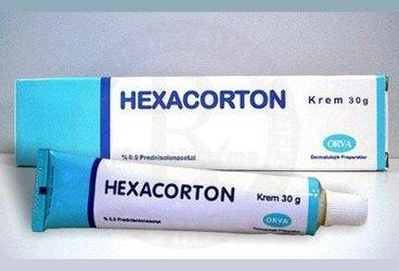 HEXACORTON % 0.5 30 gr krem kutu görseli