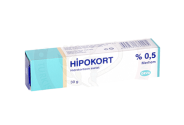 HIPOKORT %0.5 30 gr pomad kutu görseli