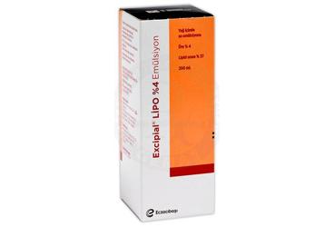 EXCIPIAL LIPO 200 ml solüsyon {Orva} kutu görseli