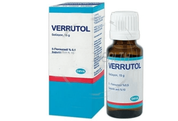 VERRUTOL 15 gr siğil ilacı kutu görseli