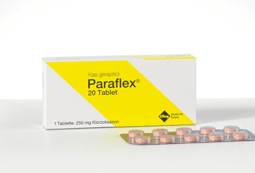 PARAFLEX 250 mg 20 komprime tablet kutu görseli
