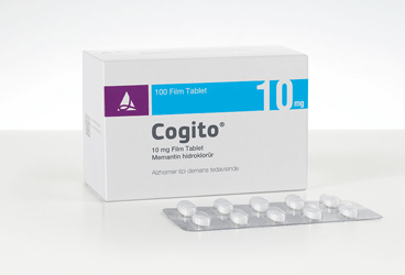 COGITO 10 mg ağızda dağılan tablet (100 tablet) kutu görseli