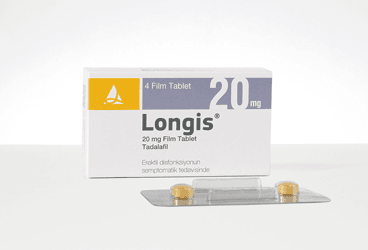LONGIS 20 mg 4 tablet kutu görseli