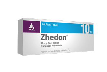 ZHEDON 10 mg 28 film tablet kutu görseli