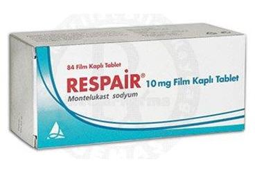 RESPAIR 10 mg 84 film kaplı tablet kutu görseli