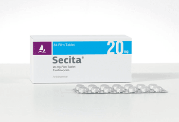 SECITA 20 mg 28 film tablet kutu görseli