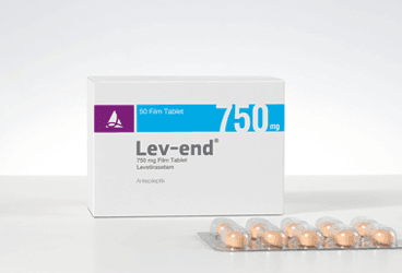 LEV-END 750 mg 50 film tablet kutu görseli