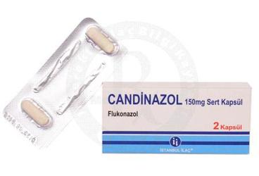 CANDINAZOL 150 mg sert kapsül (2 kapsül) kutu görseli