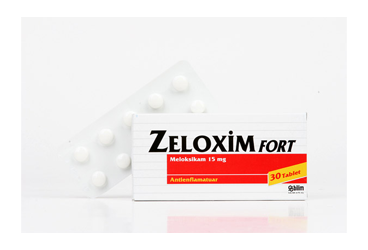 ZELOXIM FORT 15 mg 30 tablet kutu görseli