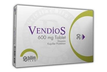VENDIOS 600 mg 30 tablet kutu görseli