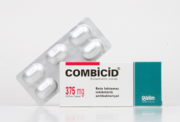COMBICID tablet 375 mg 10 tablet kutu görseli