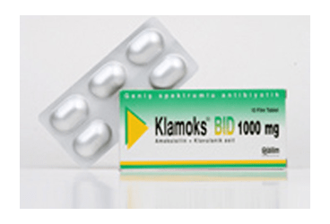 KLAMOKS BID 1 gr 10 tablet kutu görseli