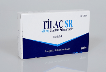 TILAC SR 600 mg 10 uzatılmış salınımlı tablet kutu görseli