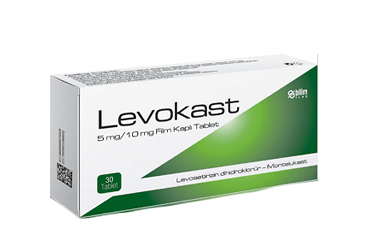 LEVOKAST 5/10 mg 30 film kaplı tablet kutu görseli