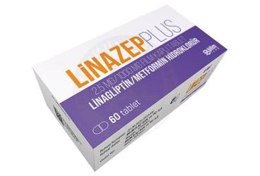 LINAZEP PLUS 2.5 mg/1000 mg film kaplı tablet (60 adet) kutu görseli