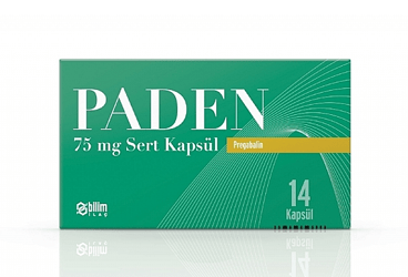 PADEN 75 mg 56 sert kapsül kutu görseli
