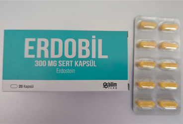 ERDOBIL 300 mg sert kapsül (20 kapsül) kutu görseli