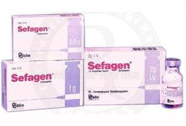 SEFAGEN 2 gr IV 1 flakon kutu görseli