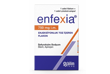 ENFEXIA 750 mg IM enj. toz içeren flakon { Bilim } kutu görseli