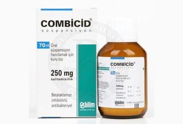COMBICID 250 mg 70 ml süspansiyon kutu görseli