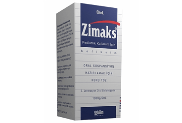 ZIMAKS 100 mg/5ml 50 ml süspansiyon kutu görseli