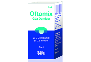 OFTOMIX göz damlası 5 ml kutu görseli