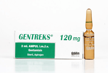 GENTREKS IM-IV 120 mg 1 ampül kutu görseli