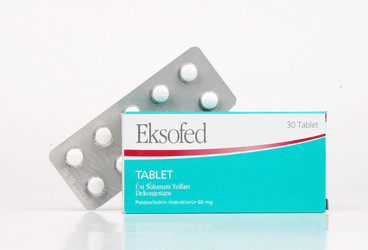 EKSOFED 60 mg 30 tablet kutu görseli
