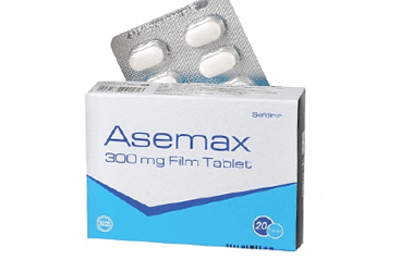 ASEMAX 300 mg 20 film tablet kutu görseli