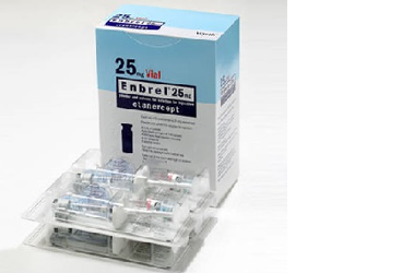 ENBREL 25 mg/flakon 4 flakon kutu görseli