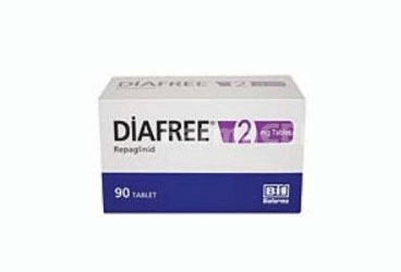DIAFREE 2 mg 90 tablet kutu görseli