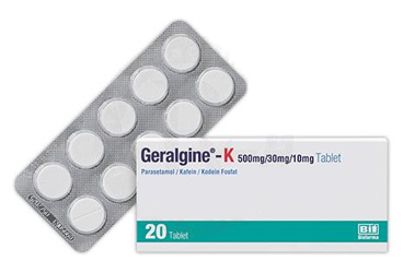 GERALGINE-K 20 tablet { Biofarma } kutu görseli
