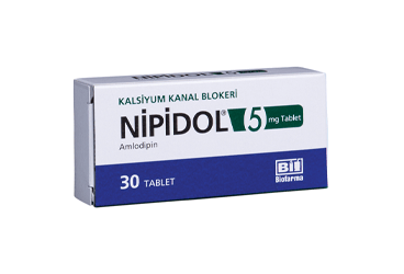 NIPIDOL 5 mg 30 tablet kutu görseli