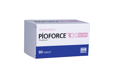 PIOFORCE 30 mg 90 tablet kutu görseli