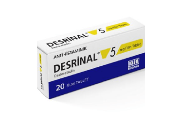 DESRINAL 5 mg 20 film tablet kutu görseli