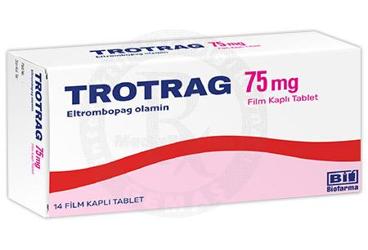TROTRAG 75 mg film kaplı tablet (14 tablet) kutu görseli