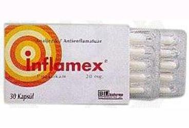 INFLAMEX 20 mg 30 kapsül kutu görseli